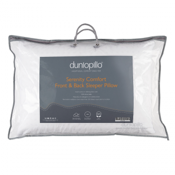Dunlopillo Serenity Deluxe Pillow for Back Sleepers